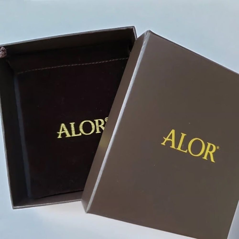 ALOR Jewelry Box & Pouch / Dust Bag Set